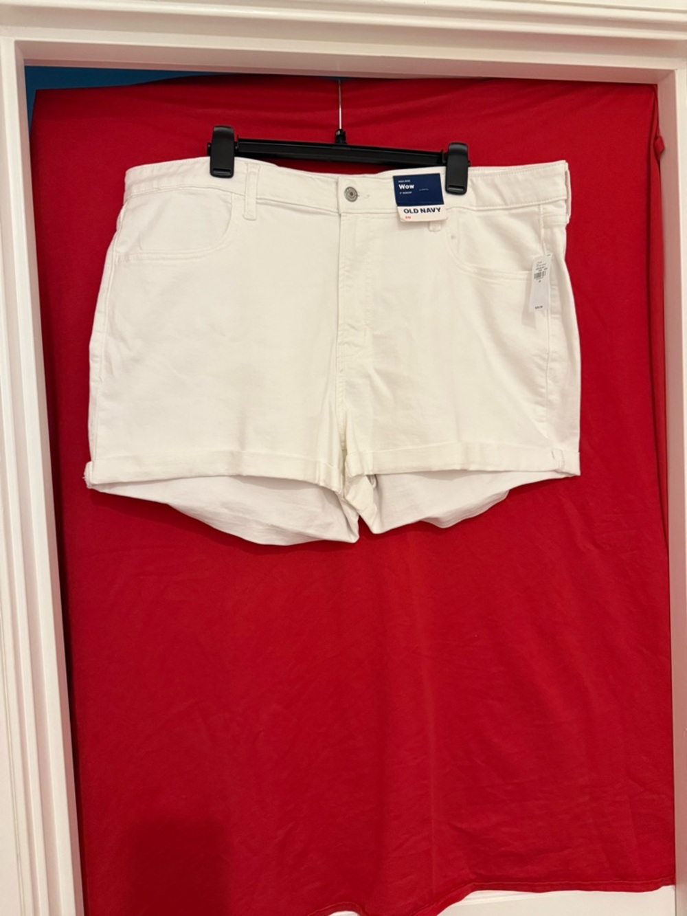 Old Navy White Denim Shorts